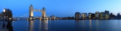 Фотообои Ночная панорама Лондона