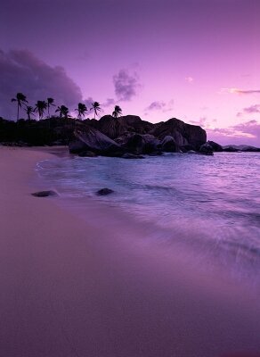 Фотообои Остров на закате